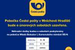 Ilustrační foto - Omezení únorového sobotního provozu pobočky České pošty