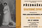 Ilustrační foto - Svatební zvyky / Přednáška PhDr. Aleny Nachtmannové, Ph.D. v Muzeu města Mnichovo Hradiště se koná již tento čtvrtek 25. dubna od 17:00!