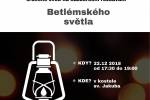 Ilustrační foto - Rozdávání Betlémského světla