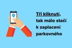 Ilustrační foto - Tři kliknutí, tak málo stačí k zaplacení parkovného mobilním telefonem