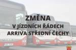 Ilustrační foto - Změna v jízdních řádech společnosti ARRIVA STŘEDN ČECHY