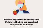 Ilustrační foto - Hledáme brigádníka na Městský úřad pro koordinaci vstupu osob do budovy