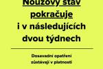 Nouzový stav na následující dva týdny prodloužen Ilustrační foto - Nouzový stav na následující dva týdny prodloužen