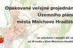 Ilustrační foto - Opakované veřejné projednání Územního plánu města Mnichovo Hradiště