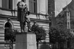 Ilustrační foto - Odhalení pomníku Václavu Budovci z Budova na Masarykově náměstí v Mnichově Hradišti 17. 7. 1938 a znovuodhalení zrestaurovaného pomníku 7. 11. 2021