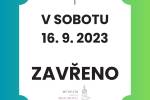 Ilustrační foto - V sobotu 16. 9. 2023 bude muzeum zavřeno