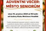 Ilustrační foto - Adventní večer: město seniorům 2024