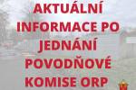 Ilustrační foto - AKTUÁLNÍ INFORMACE OD POVODŇOVÉ KOMISE MĚSTA