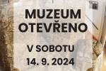 Ilustrační foto - Muzeum bude v sobotu 14. 9. otevřeno