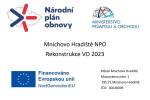 Ilustrační foto - Mnichovo Hradiště NPO Rekonstrukce VO 2023 - povinná publicita