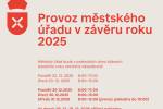 Ilustrační foto - Provozní doba městského úřadu v závěru roku
