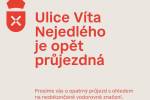 Ilustrační foto - Ulice Víta Nejedlého je opět průjezdná