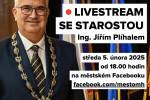 Ilustrační foto - Zveme vás na první letošní Livestream se starostou
