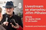 Ilustrační foto - Livestream se starostou Jiřím Plíhalem: ve středu 14. ledna se můžete zeptat na všechno, co vás zajímá