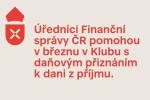 Ilustrační foto - Nevíte si rady s daňovým přiznáním? V budově Klubu vám opět pomohou zaměstnanci finančního úřadu