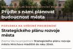 Ilustrační foto - Plánování budoucnosti Mnichova Hradiště do roku 2045 vyvrcholí v úterý 22. září od 17:00 hodin na veřejném setkání v sále Klubu