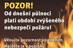 Ilustrační foto - Středočeské hejtmanství zakazuje v souvislosti s rizikem požárů řadu aktivit na svém území
