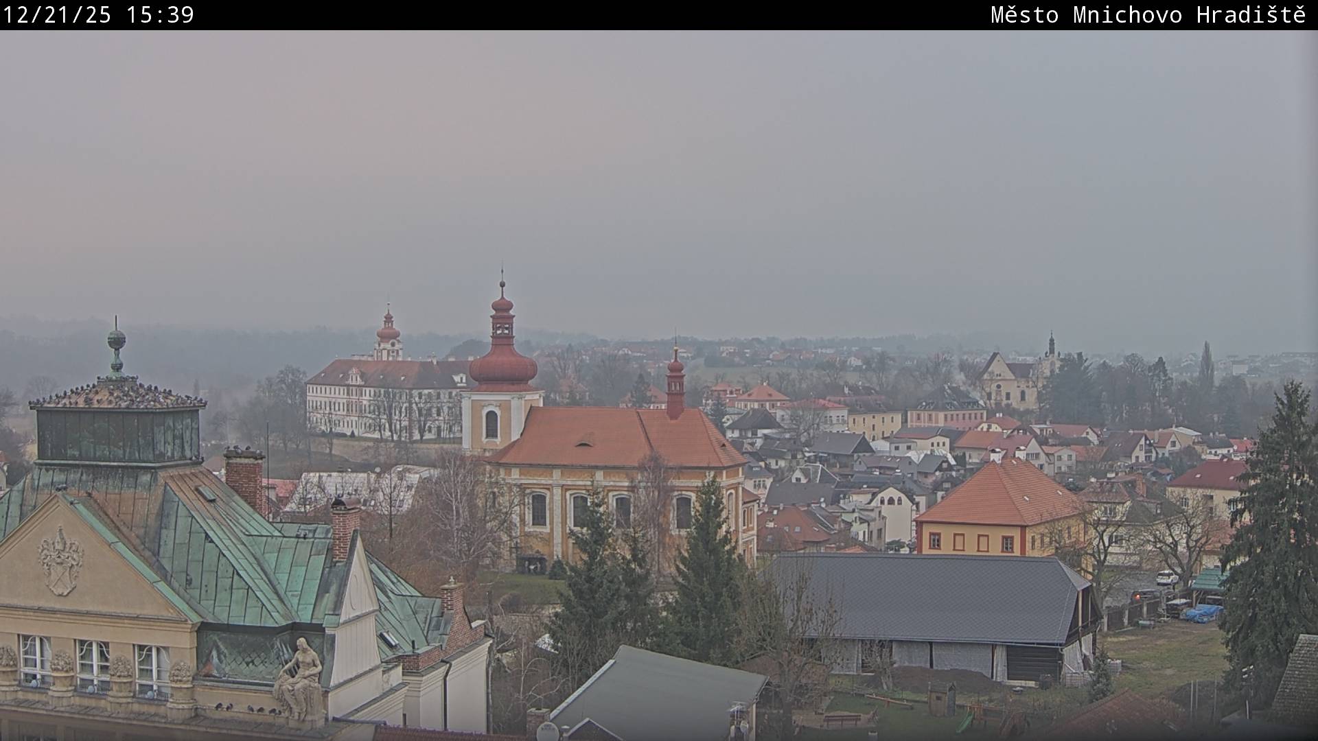 Kamera na żywo - Mnichovo Hradiště